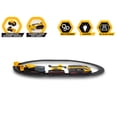 thumbnail image 3 of Little Machines Power Tracks Battery Operated Train Set, Engine with Working Headlight, 3 Rail Cars, Working Crane, Appropriate Ages 3 Years and up, 3 of 5
