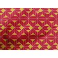 thumbnail image 4 of oneOone Cotton Cambric Fabric Square|Diamond & Triangle Geometric Printed Craft Fabric BTY 56 Inch Wide, 4 of 4
