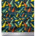 thumbnail image 1 of Soimoi Polyester Crepe Fabric Bottle & Wine Glass Bar Printed Fabric 1 Yard 52 Inch Wide, 1 of 5