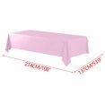 thumbnail image 2 of Cagogo under $5 Disposable Tablecloth, Disposable Plastic Tablecloths for Parties Events, Rectangular Table Cover for Picnic Birthday Wedding, Waterproof Table Protector, 2 of 2