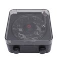 thumbnail image 1 of Vintage Record Model Player, Stereo Speaker with Water Ripple Ambient Light and Time Display Retro Record Player BT Speaker for Bedroom Studio Office Party, 1 of 7