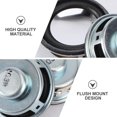 thumbnail image 3 of PAMINGONO 2 Pcs Haut-Parleur Magnétique Interne Pu Compact à Montage Affleurant pour l'Extérieur, 3 of 6