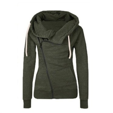 Chandail à Capuchon à Manches Longues pour Femmes, Chandail en Molleton, Manteau à Capuche en Coton, Chandail