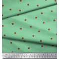 thumbnail image 3 of Soimoi Rayon Fabric Artistic Flower & Dots Print Sewing Fabric Yard 56 Inch Wide, 3 of 3