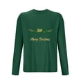 thumbnail image 4 of Pyjamas de Noël pour Hommes Pyjamas de Sport et D\'entraînement Physique pour Hommes T-Shirt Imprimé de Noël à Manches Longues et Col Rond pour Hommes, 4 of 4