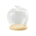 thumbnail image 2 of simhoa Clear Glass Dome Jar Empty Display for Collectibles Keepsakes Tabletop Shelf Beige, 2 of 8