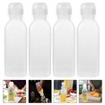 thumbnail image 3 of 4pcs Plastic Squeeze Bottles Cooking Oil Bottle Sauce Bottle Condiment Dispenser, 3 of 6