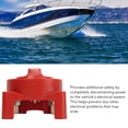 thumbnail image 3 of Battery Disconnect Switch, 350A 48V 2 Gear Stud Red Strong  Marine Battery Selector Switch for RV Marine Automotive Battery, 3 of 8