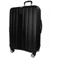 thumbnail image 1 of TRAVLR Valise Rigide Stries Medium (25 Pouces), Anti-Rayures, Huit Roues Silencieuses et Cadenas TSA - Noir, 1 of 6