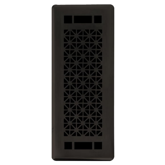 Grille de Ventilation en noire mat Floor Sunburst 3po x 10po de Floor Choice