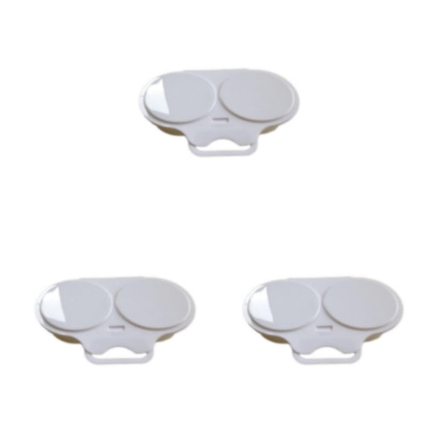 Maytalsory Microwave Egg Cooker Kitchen Gadget For Egg Lovers Sturdy And Durable white 3Set