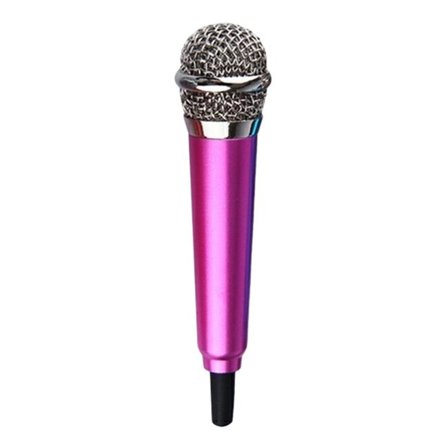 Microphone Audio Stéréo 3,5 mm Portable Mini pour Discours, Microphone pour Téléphone Intelligent, Ordinateur Portable, PC, Accessoires de Bureau Workhe