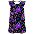 thumbnail image 1 of FhsagQ Robe pour Filles Enfants Filles Robe Princesse Robe Tout-Petits Tenue Décontractée Jolies Robes Robes de Pâques pour Filles Taille 16 Blanc Robes pour Filles Taille 5 Formel Noir 11-12 Ans, 1 of 3