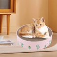 thumbnail image 2 of GROWTH TANK Griffoir pour Chat Tapis de Jeu Interactif Intérieur Griffoir Rose, 2 of 8