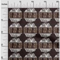 thumbnail image 2 of oneOone Cotton Cambric Light Brown Fabric Ocean Text With Texture Craft Projects Decor Fabric Printed By The Yard 42 Inch Wide, 2 of 4