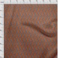 thumbnail image 3 of oneOone Viscose Chiffon Fabric Leaves & Floral Block Print Fabric BTY 42 Inch Wide, 3 of 5