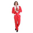 thumbnail image 1 of Men's Red Holiday Santa Suit, 1 of 5