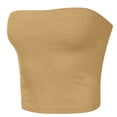 thumbnail image 5 of Tube Tops, Womens Solid Color Sports Summer Fashion Casual Tube Tops, 5 of 5