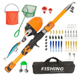 thumbnail image 1 of Hearth & Gear Design With For Beginners Or Experienced Child Anglers Portable For Freshwater And Saltwater Surf Rigs Stuff for Dad Pools for Men Ice Hub Float Pods Combo Set Real Rigs A Rigs Clam 560, 1 of 6