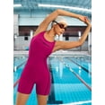 thumbnail image 3 of Womens Athletic One Piece Swimsuit Boyleg Swimwear Competitive Bathing Suit, 3 of 6
