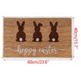 thumbnail image 3 of Yhmxh Bathroom Rugs,Rugs for Living Room,Area Rug Easter Doormat Easter Eggs Entryway Front Porch Rugs Anti-Skid Bottom Floor Indoor Outdoor Carpet for Home Patio Home Decor Crystal Velvet Carpet, 3 of 7