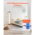 thumbnail image 4 of VEVOR Bubble Tube Lamp 16 Color 3.3 ft Sensory Aquarium Lamp for Relief Calming, 4 of 9