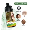 thumbnail image 4 of Refurbished Herbishh NL Shampooing Colorant pour Cheveux Gris, 500 ml, Lin, 4 of 4