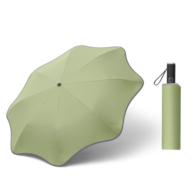 Agiferg Creative 8 Ribs Automatic Umbrella Anti-UV Folding Travel Umbrella Windproof