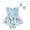 Light Blue, variant on Akiihool Preemie Onesies for Baby Girl Unisex Babies' Short Sleeve Crewneck Bodysuit (Red ,3-6 Months)