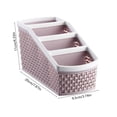 thumbnail image 3 of ZZkhGO Desktop Storage Organizer, Cleaning Supply Basket, Cotton Swab Pad Floss Container Holder, 3 of 6