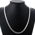 thumbnail image 2 of Thinsony Silver Versatile Silver Chain Necklace Stylish And Unique Accessory Statement With Style Metal silver 55cm 1Set, 2 of 6