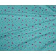 thumbnail image 4 of oneOone Tissu Polyester Lycra Feuilles & Fleurs Imprimé 1 Yard 56 Pouces de Large, 4 of 4