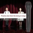 thumbnail image 3 of Microphone For Kids, Microphone Prop Toy For Kids Plastic Mics ABS Pretend Speech Practice Simulate Microphone Prop Fake Microphone For Fun Stage Costume Prop Party, 3 of 7