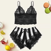 Mefallenssiah Women'S Fashion Sexy Lace Nightwear Lingerie Doll Tint Lingerie Nightwear