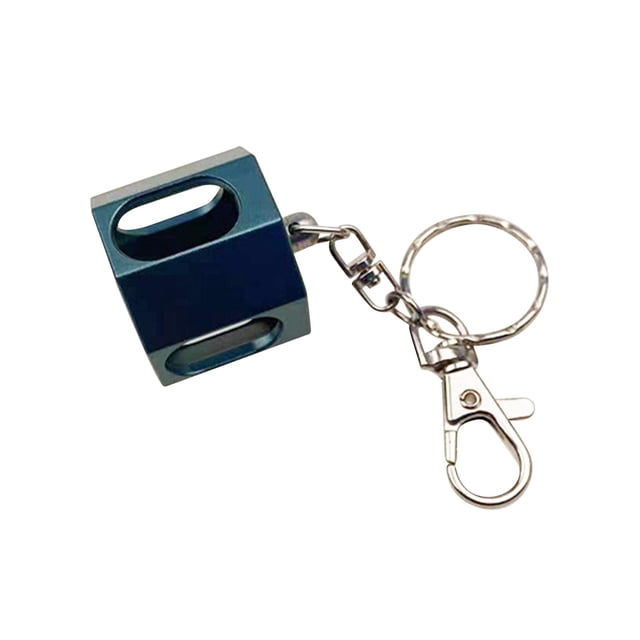 jinwen Porte-Craie pour Queue de Piscine Porte-Clés Métal Léger Étui de Rangement Portable Vert