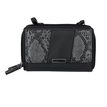 Time And Tru Katie Double Zip Around String Wallet