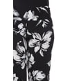 thumbnail image 3 of White Mark Women's Floral Palazzo Pants, 3 of 5