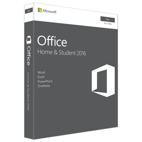 Microsoft Office 2016 Home & Student for Mac (English)