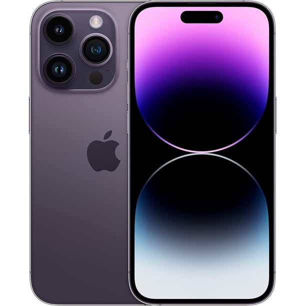 Apple iPhone 14 Pro Max 128GB Unlocked Smartphone (Deep Purple