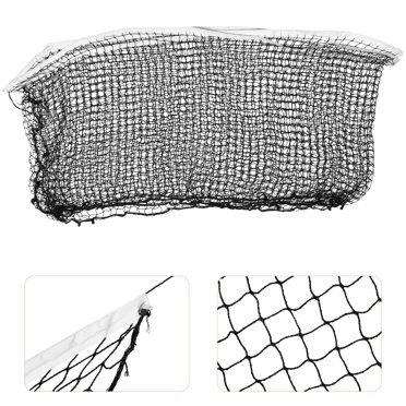 USHOBE Polypropylene Badminton Net 1Set Black for Sports Enthusiasts Fitness Competition