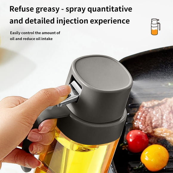 Yeciiwht Large Capacity Oil Spray Bottles Kitchen Household Oil Sprayer for Cooking Olive Oil Sprayer Portable Glass Spray Bottle for BBQ, Baking, Cooking, Fryers, Kitchen Supplies