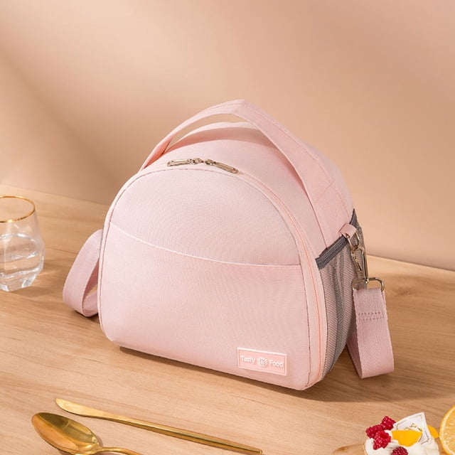 Antqov Lunch Bag for Women & Men Adult Insulated Lunch Box, Small Cooler Food Lunch Containers Reusable Lunch Tote Bags for Outdoor Work Travel Picnic Supplies