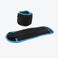 thumbnail image 4 of Poids Portants Sac de Sable pour Cheville Poids pour Jambes 1 Paire Poids pour Cheville Entraînement de Force Poids Portants Sac de Sable pour Poignet Ajustable Course Marche Bleu Noir 4,4 Lb, 4 of 5