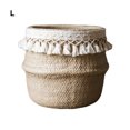 thumbnail image 4 of Maytalsory Wood Rattan Woven Basket Vertical Space Utilization Reusable And Recycling Wall Decoration Non Toxic Type 3 1Set, 4 of 6