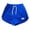 Blue, variant on Akiihool Girls School Uniform Shorts Toddler Baby Girl Shorts Casual Summer Elastic Waist Ruffle Hem Shorts Bottoms (Red,4-5 Years)