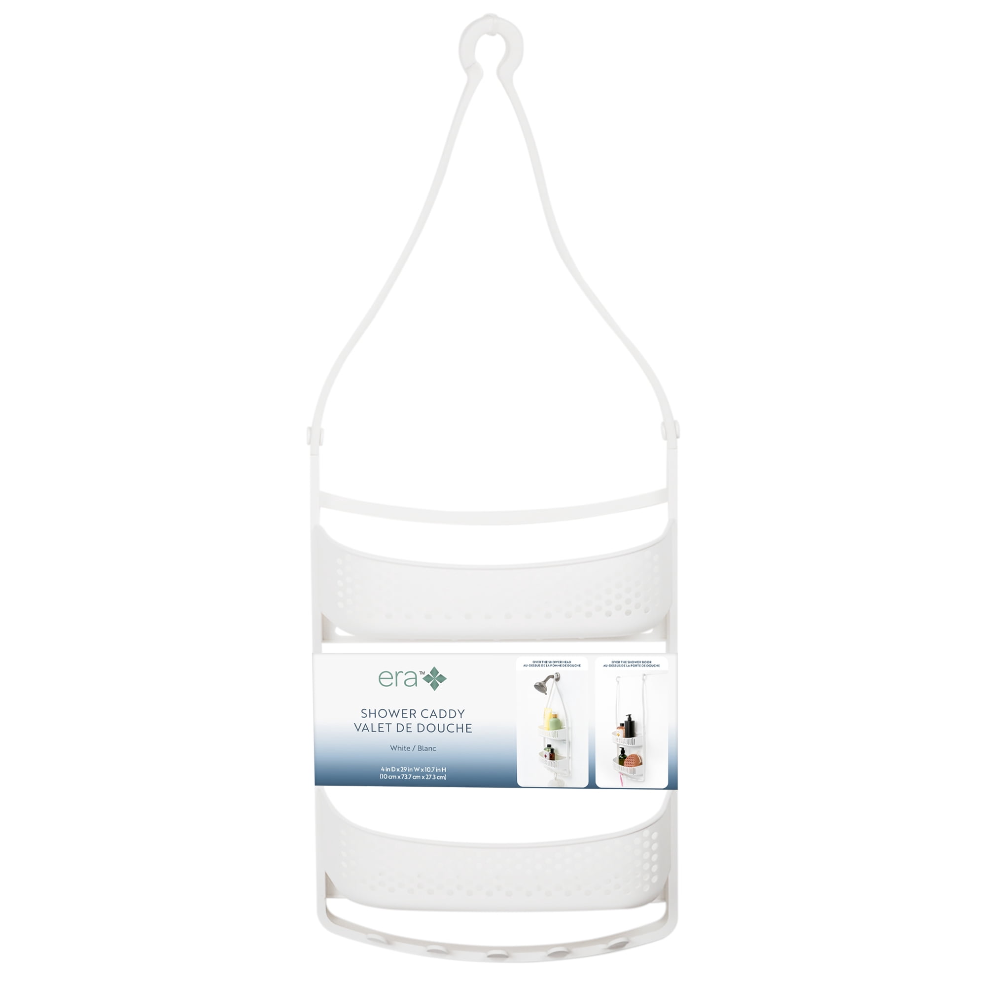 Era Caddie de Douche Sway Blanc 10.75x27po