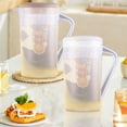 thumbnail image 1 of 2.5L Commercial Beverage Pitcher With Filter And Measurement Scale For Coffee Shops, Tea Bars, And Milk Tea Cafes, 1 of 5
