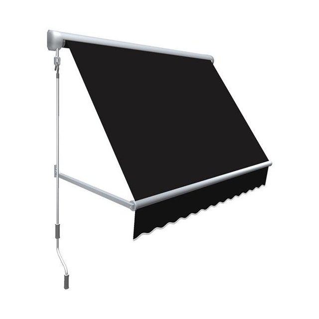Awntech MS6-US-K Auvent Rétractable pour Fenêtre Mesa de 6 Pi, Noir - 24 x 24 Po