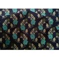 thumbnail image 4 of oneOone Cotton Silk Fabric Leaves & Floral Block Print Fabric By Yard 42 Inch Wide, 4 of 4