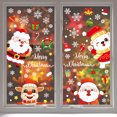 thumbnail image 1 of Christmas Decorations-Window Clings Decor Stickers, Multicolor Wall Decals Stickers,Home Kitchen School University Christmas Decorations(Style 1), 1 of 1